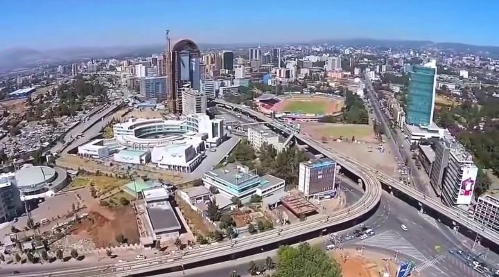 Addis Ababa, Ethiopia - Africa City View