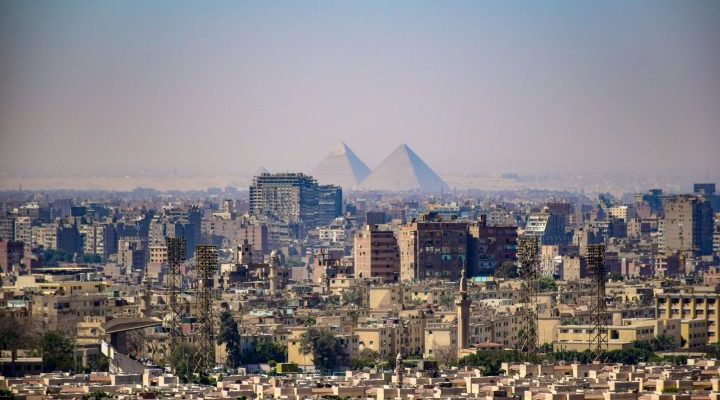 Giza, Egypt - Africa City View